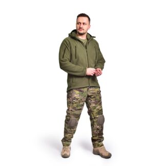 Флісова кофта з капюшоном M4A3. Ranger Green